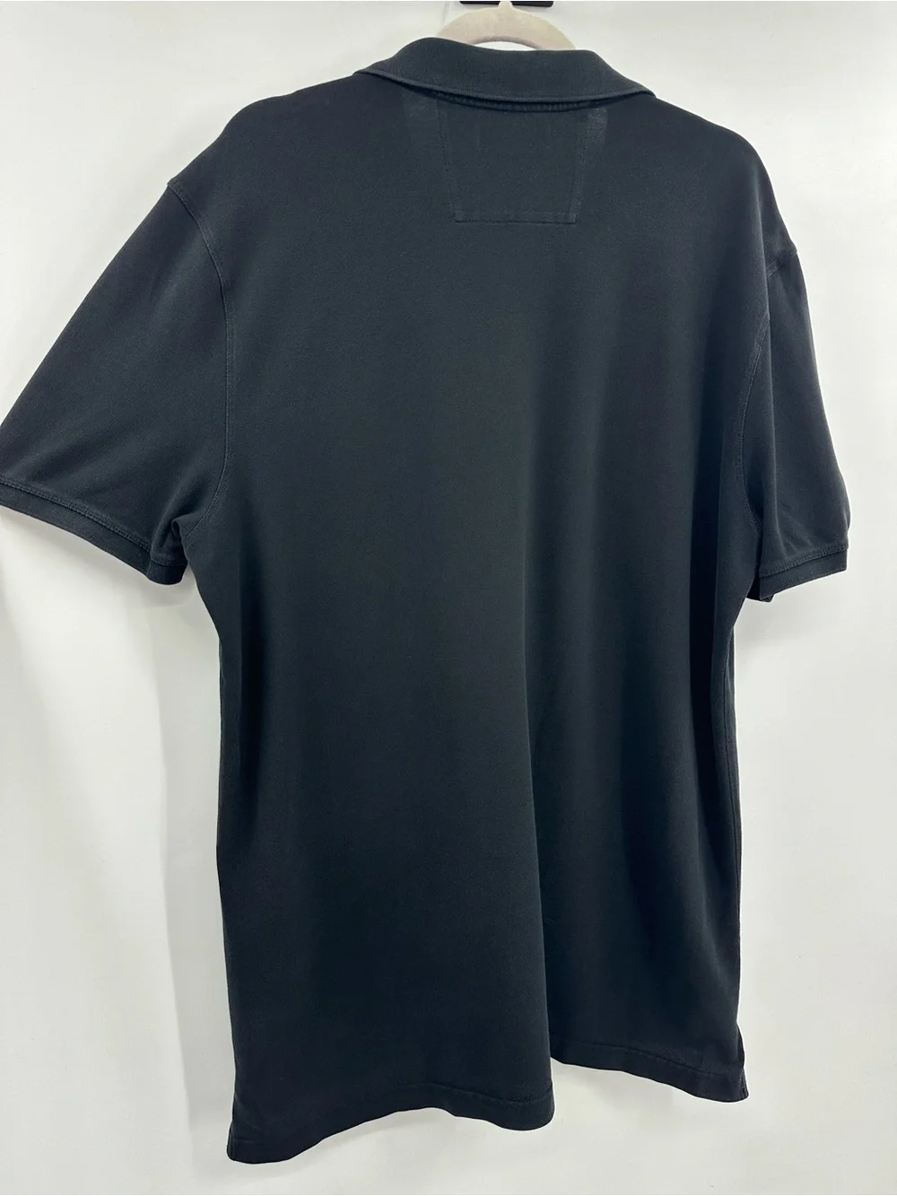 Banana Republic Men's Black Polo with Subtle Logo